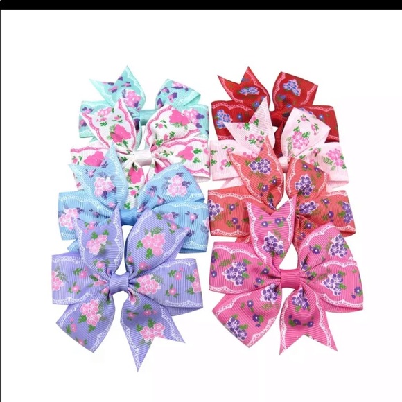 👒Cute pony Tie  Bows n clips👒 - Picture 10 of 15